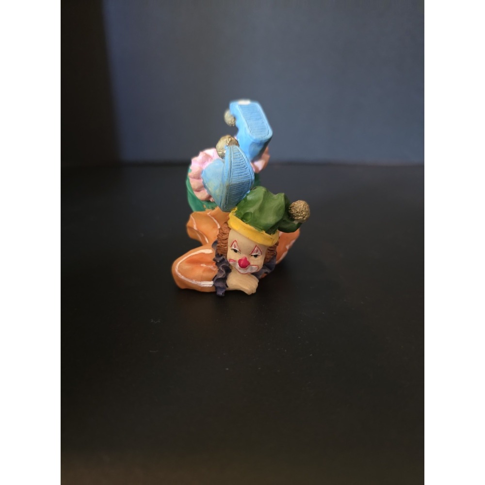 K's Collection" resin clown figurine,  Flawed See Pictures